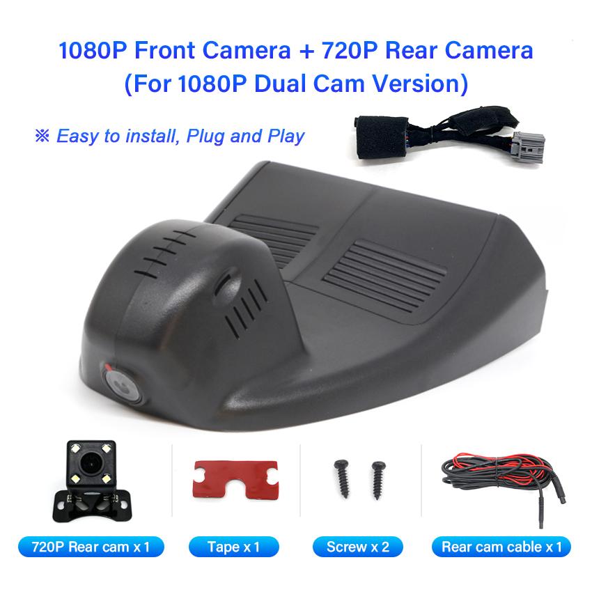 New!Easy Installation Car DVR Wifi Dash Cam Video Recorder Camera For Mazda 3 Axela 2020 2021 2025 DashCam Night Vision HD 1080P