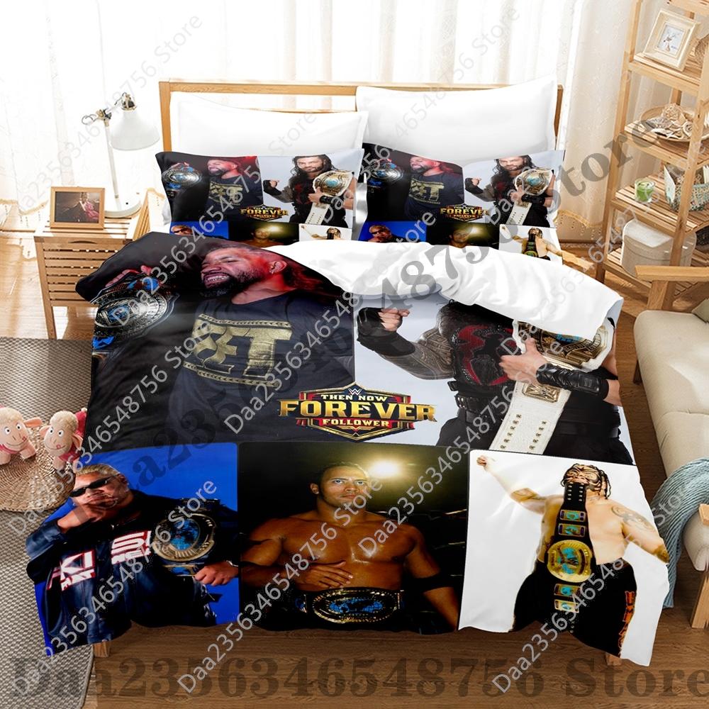 Comforter Lightning Jey Uso Bedding Set Single Twin Full Queen King Size Bed Set Adult Bedroom s Wwe 2K25 Bed