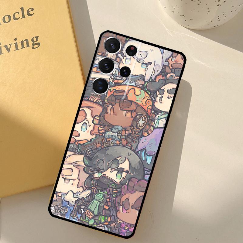 

Cool Valorant Game Phone Case For Samsung Galaxy S25 Ultra S20 S21 S22 S23 S24 S9 S10 Plus S25 FE Cover Shell Galaxy S23Ultra