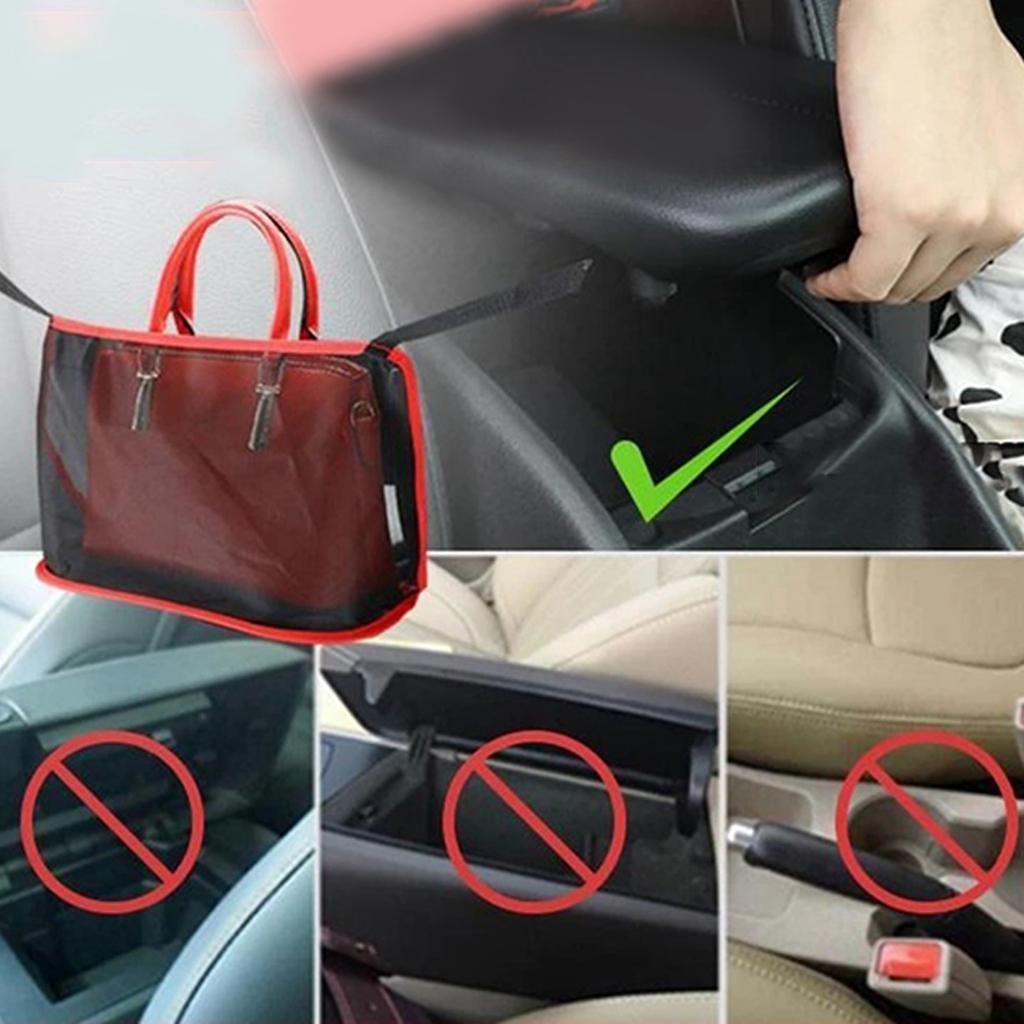 Car Net   Handbag Holder Auto Chair Back Folding Hanging Mesh   Tools
