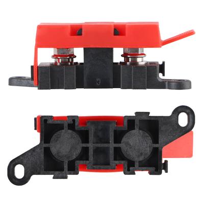 Circuit Breaker Modification For Marine Boat RV Camping Car Truck With Dust Cover Fork Bolt Fuse Replaceable Fuse Holder 200A
