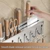 Xuan Yong 50CM Wall-Mounted Stainless Steel Knife & Chopstick Holder