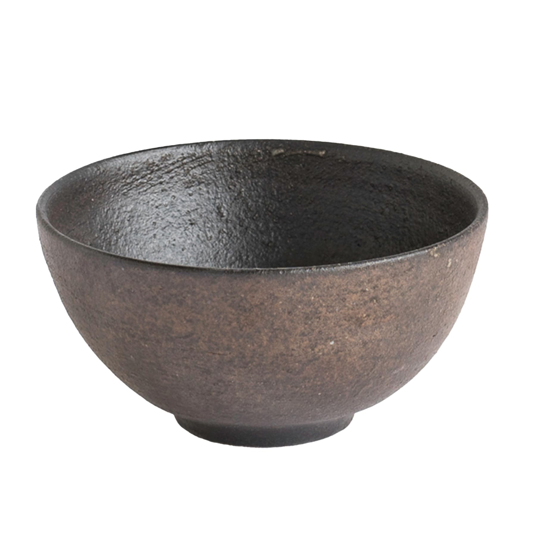 

Shigaraki ware rice bowl by Meizan, TEIBAN WARE, approximately 12cm in diameter, microwave and dishwasher safe (Tobicha).
