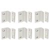 Strong Magnetic Cabinet Catches Punch Free Door Stopper Magnetic L-shaped Hidden Door Closer Home Improvement Furniture Hardware