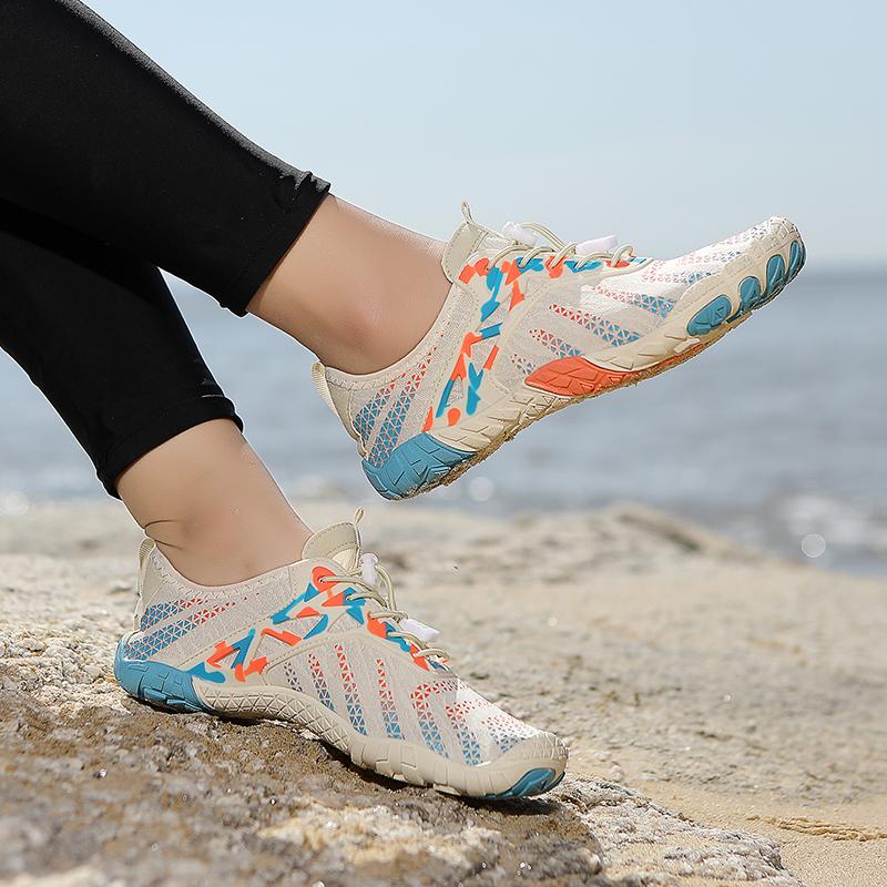 Unisex Szybkoschnące Buty do Wody Oddychające Barefoort Sneakersy do Brodzenia po Plaży Lekkie Antypoślizgowe Buty do Sportów Wodnych na Surfing Wędkarstwo