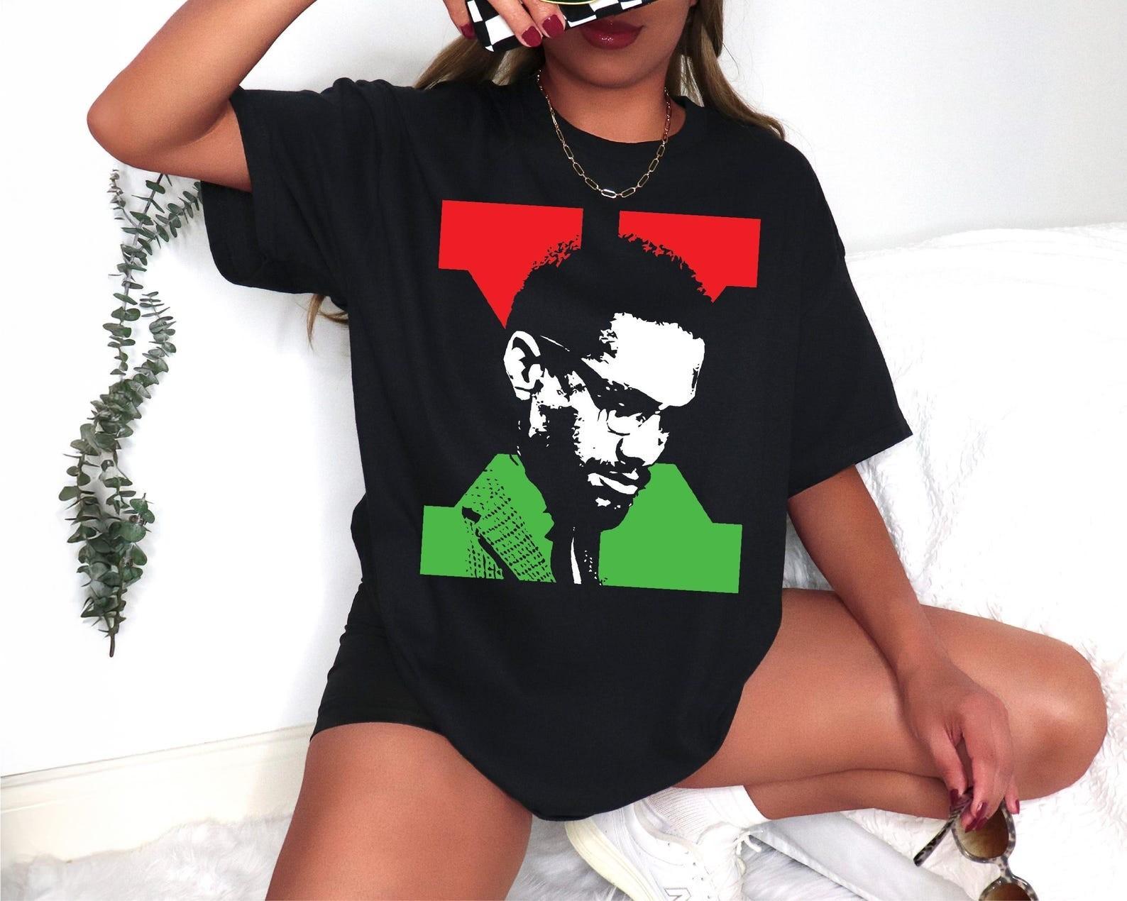 Malcolm X Shirt, Black History Month T-Shirt, Black Lives Matter Sweatshirt XXXL