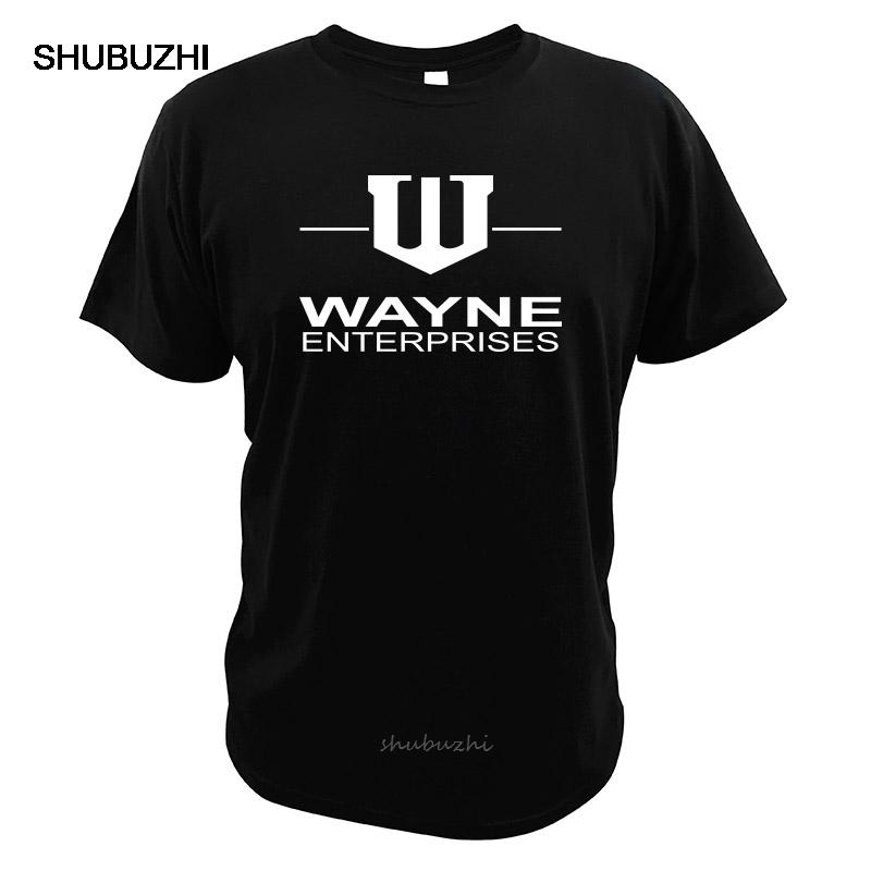 

Wayne Enterprises T Shirt Superhero Company Logo Tshirt EU Size Cotton Vintage Soft Breathable Tops 4XL