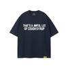 Unisex Oversized Cotton T-Shirt With Bold Letter Print Loose Fit Streetwear Tee Casual Wear
