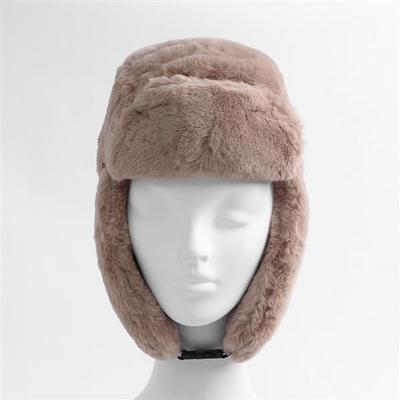 Rich Earflap Military Hat (Brown) / Cold Weather Trooper Hat