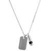 DIESEL Logo Plaat Bout Ketting Hanger DX1156040 [Diesel] & [Artikel]