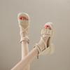 Open Toe Ladies Shoes Roman Style Platform Women's Sandals On Sale Summer Anti Slip Hot Korea Daily The Best Wholesale Vip Shoe
