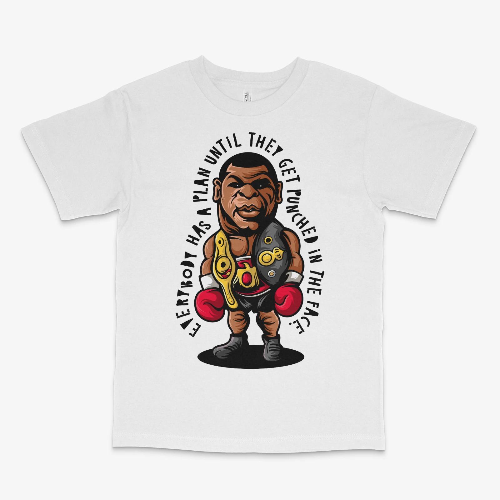 Tyson Everyone has a Plan White Tee XL
