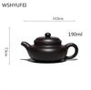 190m LAntique High-quality Hand-made Purple Clay Pot From The Star Teacher Teaset Teacup Drinking Tea Set