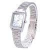 Casio Standard Ladies Quartz Metal Wristwatch LTP-V007D-2E Silver Light Blue