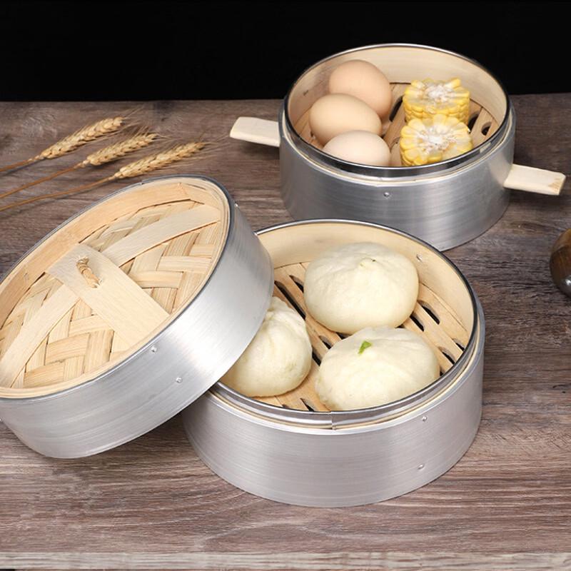 

Traditional Bamboo & Aluminum Steamer Collection