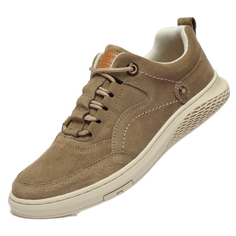 Broken size spring soft-soled casual shoes matte leather shoes breathable sports board shoes