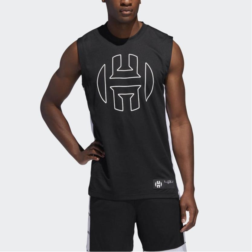 Adidas Harden Series Hrdn Sl Jersey Comfortable Breathable Quick-Dry Basketball Vest Men tops Black DW7344