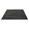 Teppichfliesen Wiederverwendbar 610x610 mm, 24 Stück Modulare Teppichquadrate, Gewerblicher Bodenbelag Weich Gepolstert für Nahtlose Abdeckung 8.9, Einfacher DIY-Ersatz für