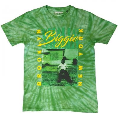 Biggie Smalls Unisex Adult 90Â´s New York City Tie Dye T-Shirt