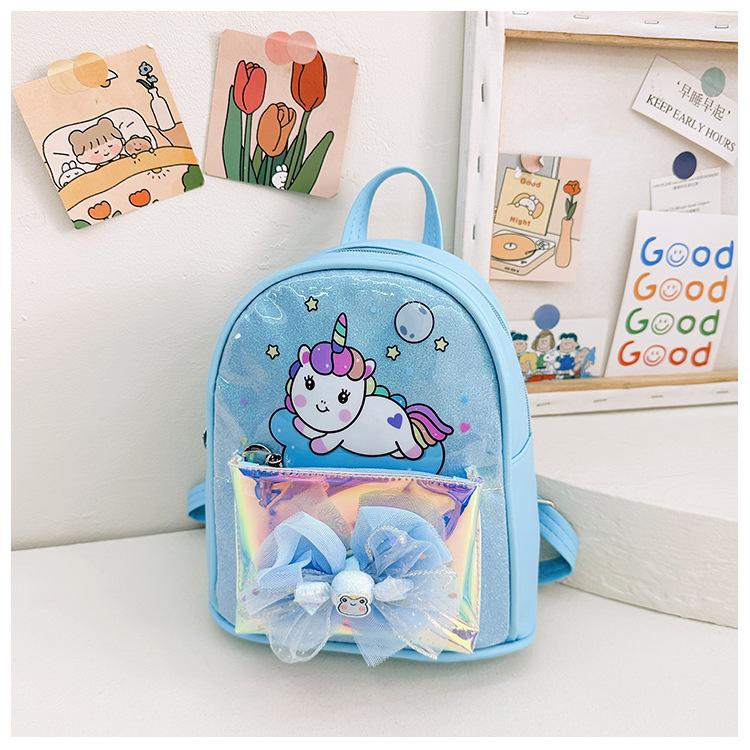 

School BagsNew cute foreign style cute pony fashion casual versatile trend bag синій