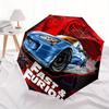 Fast & Furious Automatic Open/close Windproof Umbrella, Heavy-Duty Iron Frame, Folding Portable Design, Travel, Everyday Use  0812179