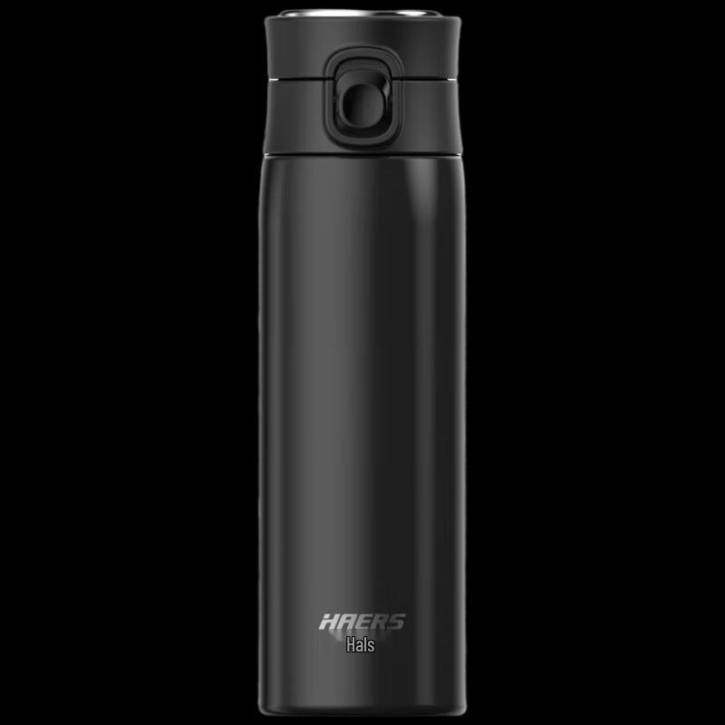HAERS 420ml 316SS Vacuum Flip-Lid Thermos Bottle