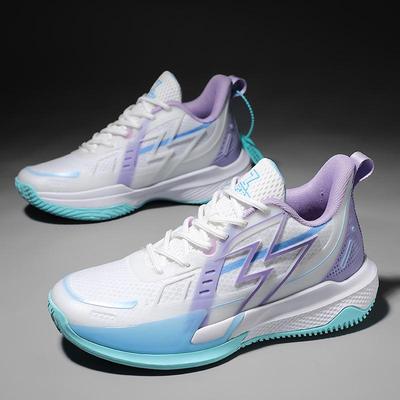 Zapatillas de Baloncesto Luminosas de Moda Estilo Coreano - Transpirables, Absorción de Impactos, Resistentes al Desgaste, Zapatillas Deportivas para Parejas