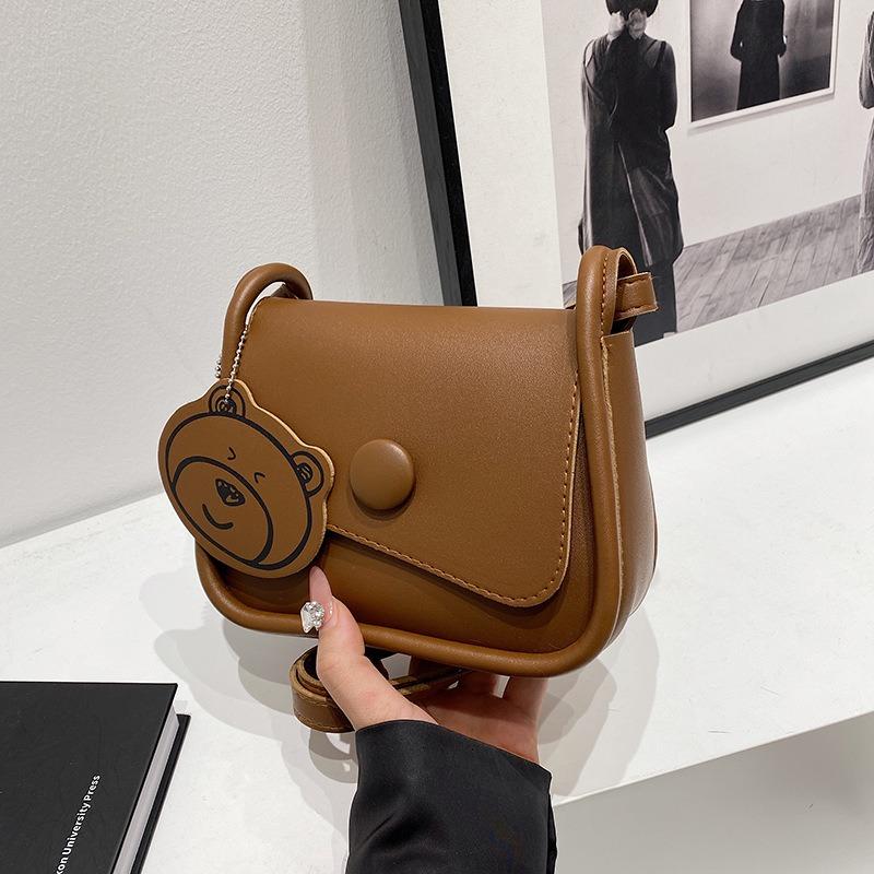 Retro small bag women's new trendy fashion texture shoulder bag high sense contrasting color versatile messenger small square bag