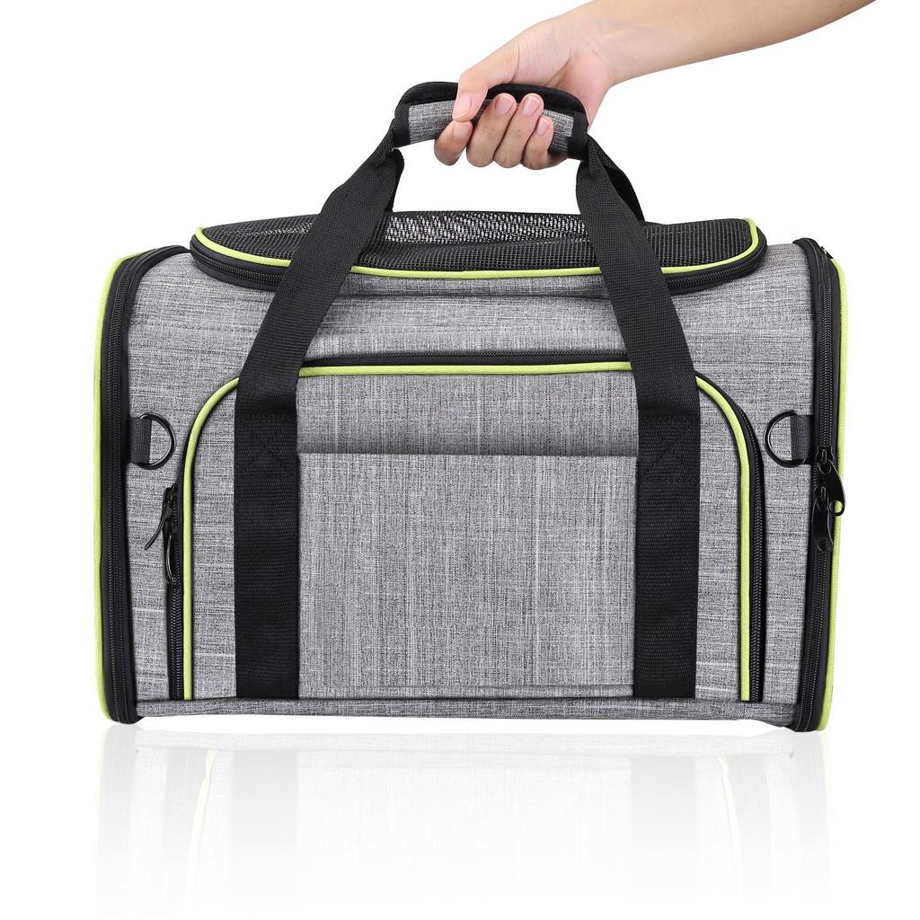 Large Capacity Multifunctional Breathable Pet Folding Handbag for Cats
