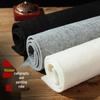Calligraphy Felt Pad - 5MM Thick Rice Grid Cloth in Black, White, Grey - Ideal for Students