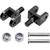 2pcs Foot Pegs Holder for Sur Ron Light Bee X and S Segway X160 X260 Honda CRF150F 03-19 CRF230F 03-19,CNC Aluminum Anti-rust Durable Foot Peg