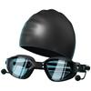 Profession Anti-fog Swimming Goggles Swimming Glasses with Swimming Caps for Men Women Youth No Leaking Full Protections