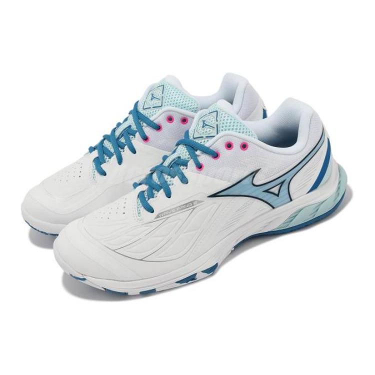 Wave Fang Mizuno 2 Wide 'White Blue' 71GA231311