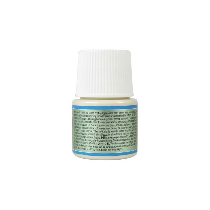 Fabric Paint - PéBéo - Setacolor Opaque Green Mother-of-pearl - 45 Ml - Intense Color - Wash-resistant