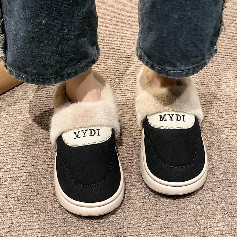 Women's Snow Boots 2024 New Thickened Fluff Comfortable Warm Plush Boots Women Shoes Woman Winter Chunky Boots Woman