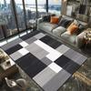 Nordic Geometric Pattern Carpets for Living Room 200x300cm Luxury Large Room Rugs Machine Washable Non-slip European Tatami Mat