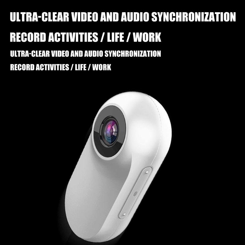1080P Portable Mini Digital Camera Lightweight Video Recorder 1080P Resolution Wearable Camera for Student Traveler