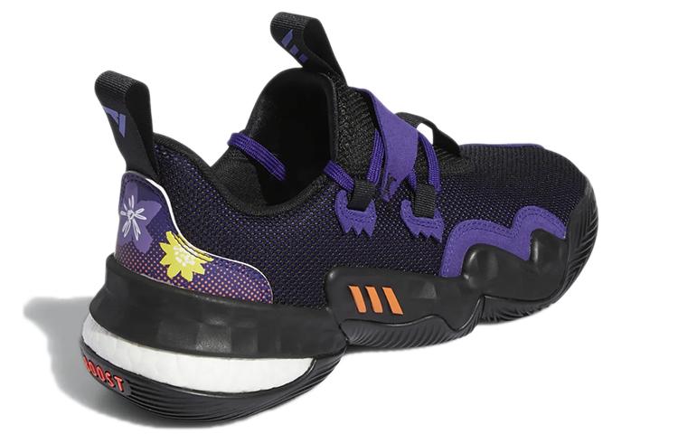 Trae Young 1 Adidas 'Black Team College Purple' GZ4627