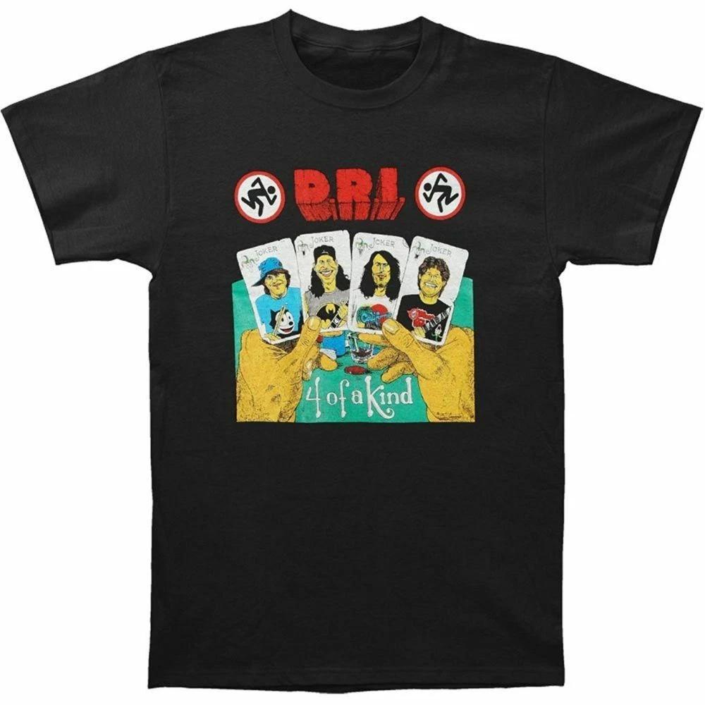 

D.R.I. 4 Of A Kind Black T-Shirt - FREE SHIPPING S