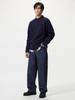 Uniqlo Японские широкие прямые джинсы