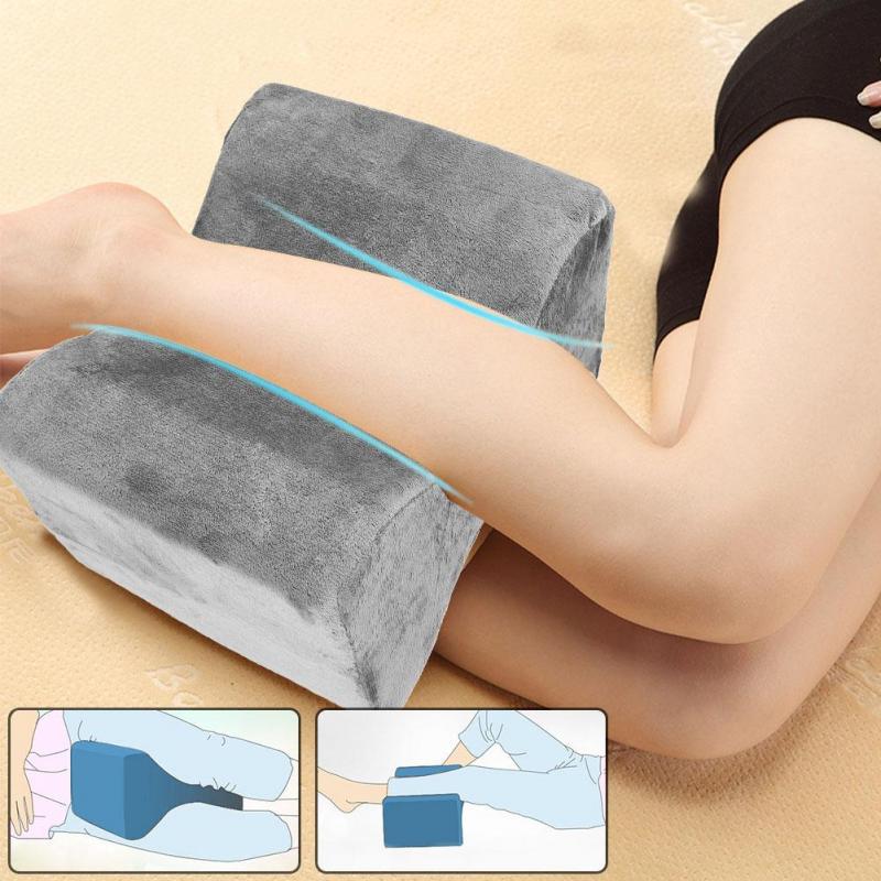 Knee Pillow Pain Relief Memory Foam I-Shaped// Apple-Shaped For Side Sleepers 1pc