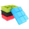 6 Grid Ice Tray Mold Large Diy Food Grade Silicone Ice Cube Square Tray Mold