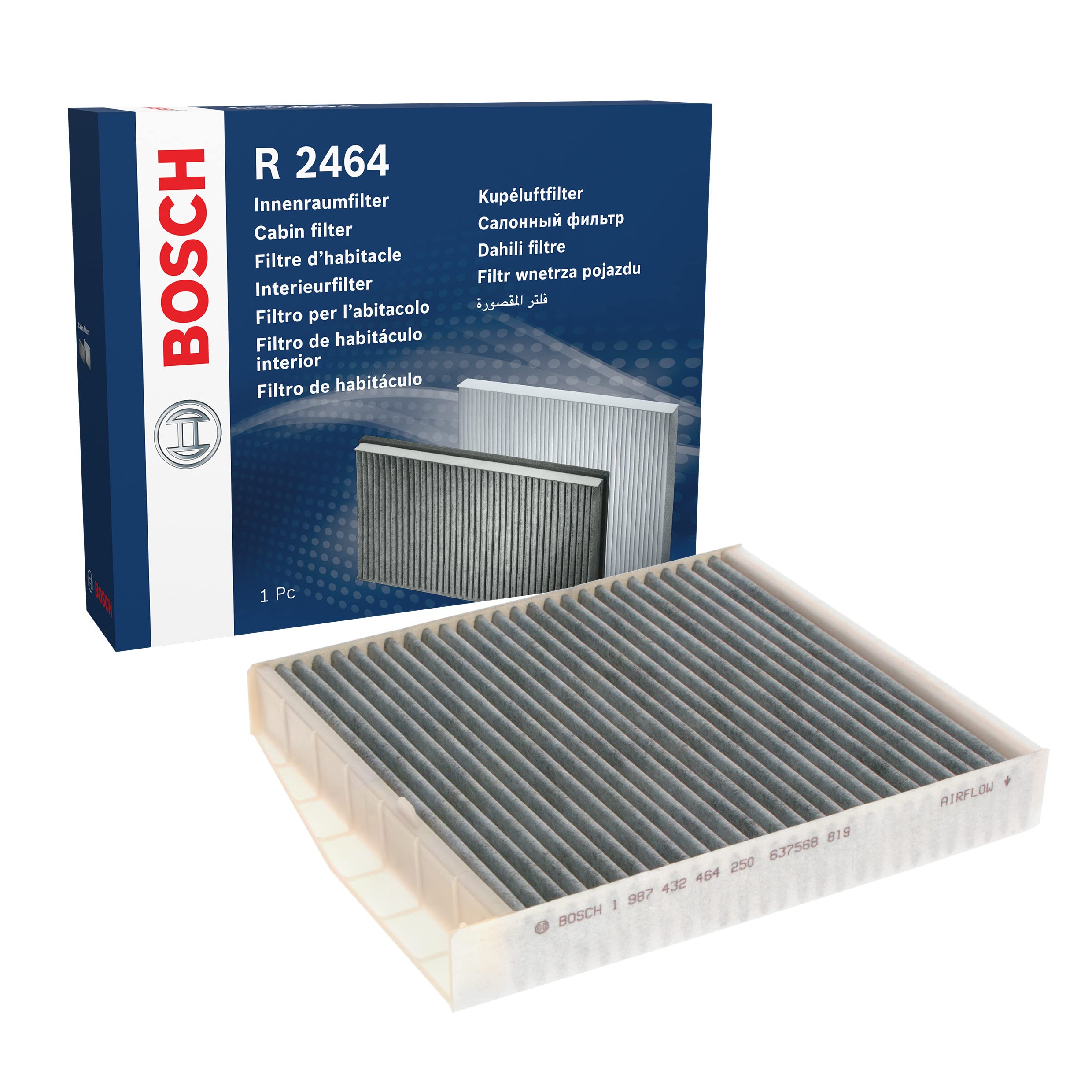 

Активированный уголь BOSCH VOL 1987432464