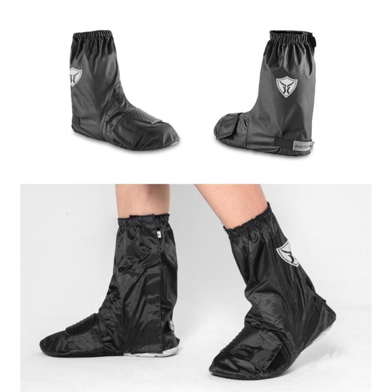 Waterproofs Shoe Covers Reusable Motorcycle Cycling Shoe Cover Thickened Shoes Protector Covers for Men and Women