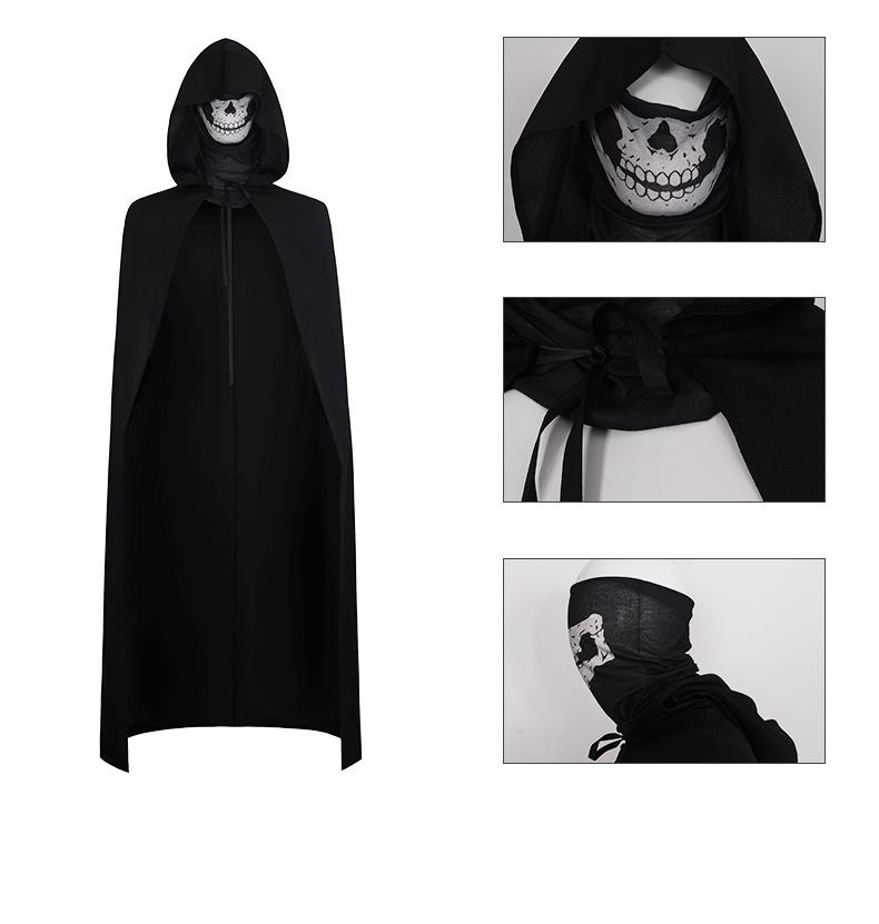 Dětská halloweenská kostýmová maska havraního zobáku