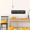 Vintage Metallschild Apotheke Dekoration Hexe Halloween Kneipe Garage Wetterfest