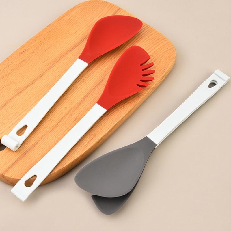 Multipurpose Kitchen Silicone Tongs Great For Noodles Vegetables And Meat Comfortable Grip Buffet Tongs