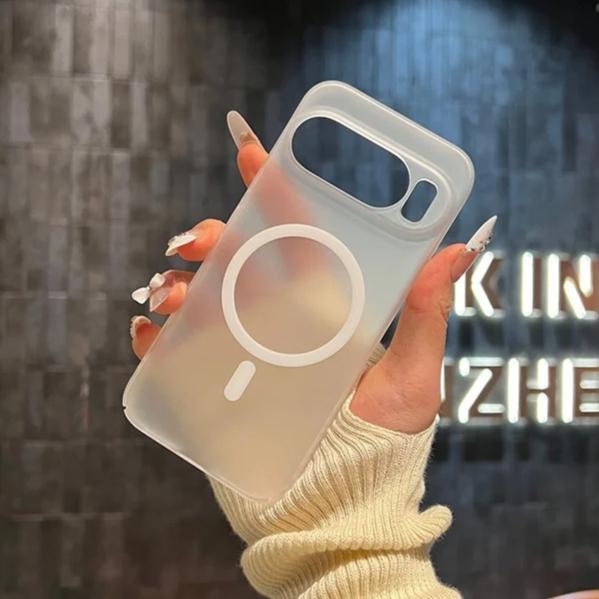 Luxury Matte for Magsafe Magnetic Slim Case for Google Pixel 10 9 8 Pro XL 6 7 9A 10A 8A 7A 6A Frosted Soft TPU Shockproof Cover