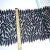 Black Chantilly Lace, 3m x 24cm, Non-stretch French Eyelash Lace Fabric for Bra, Underwear, Lingerie, Dress, Garment, Sewing & Crafting