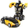 Car Robot Plastics Small Scale Wear-resistance Firmness Vehicles Toys Action Figure Inertial Power Vehicle Robots